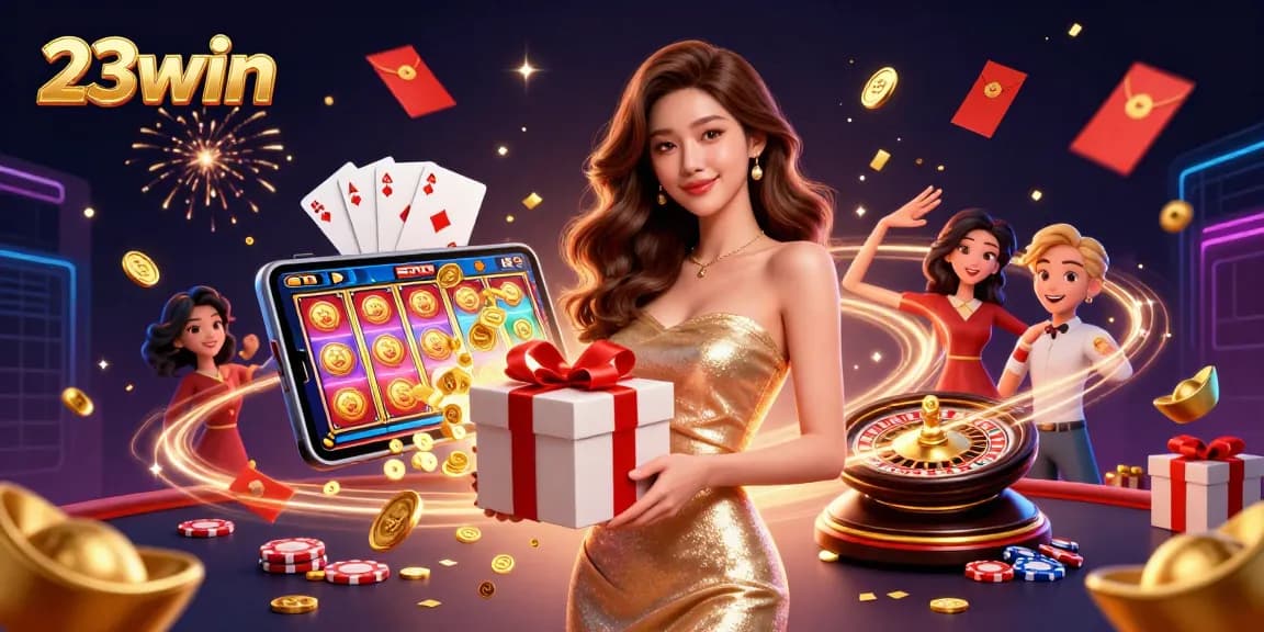 Win big this Lunar New Year at 23win with vibrant casino action and festive rewards!