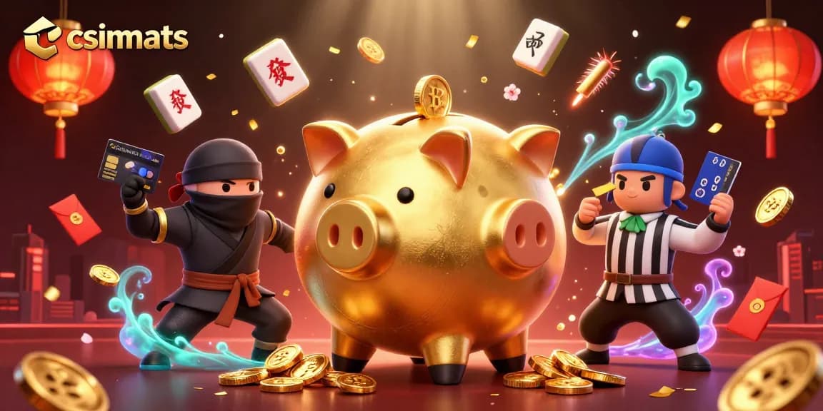 csismarts showcases an epic animated casino battle with vibrant characters and dynamic elements