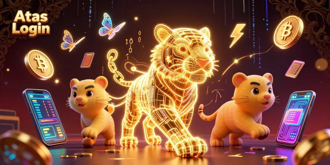Players access their Atas Login to enjoy secure gaming in a vibrant digital casino.