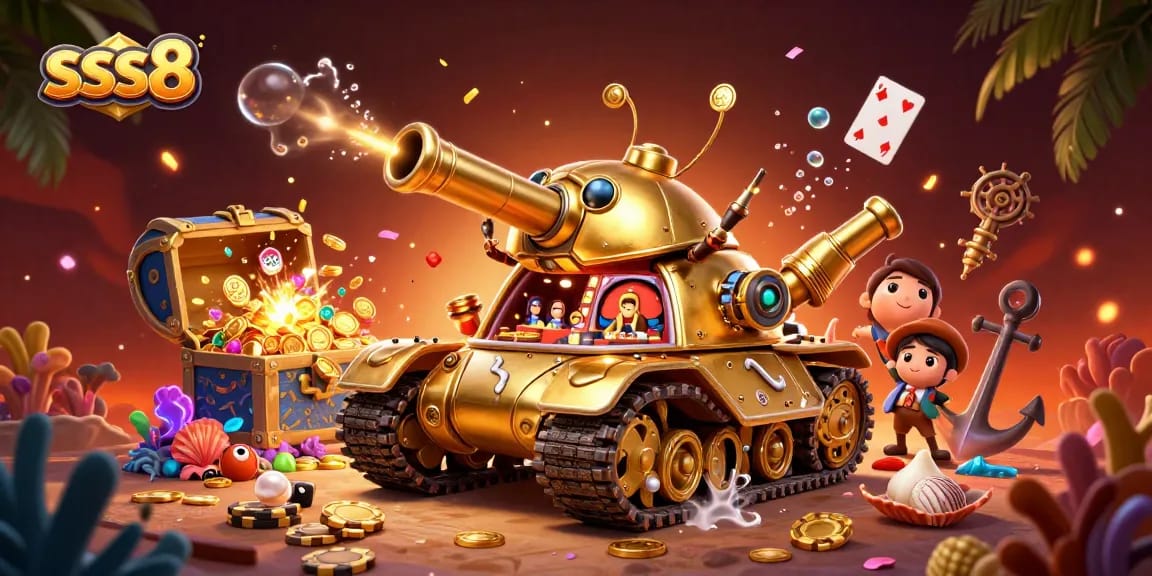Experience thrilling gameplay with sss8's vibrant casino tank, bursting with rewards and excitement.