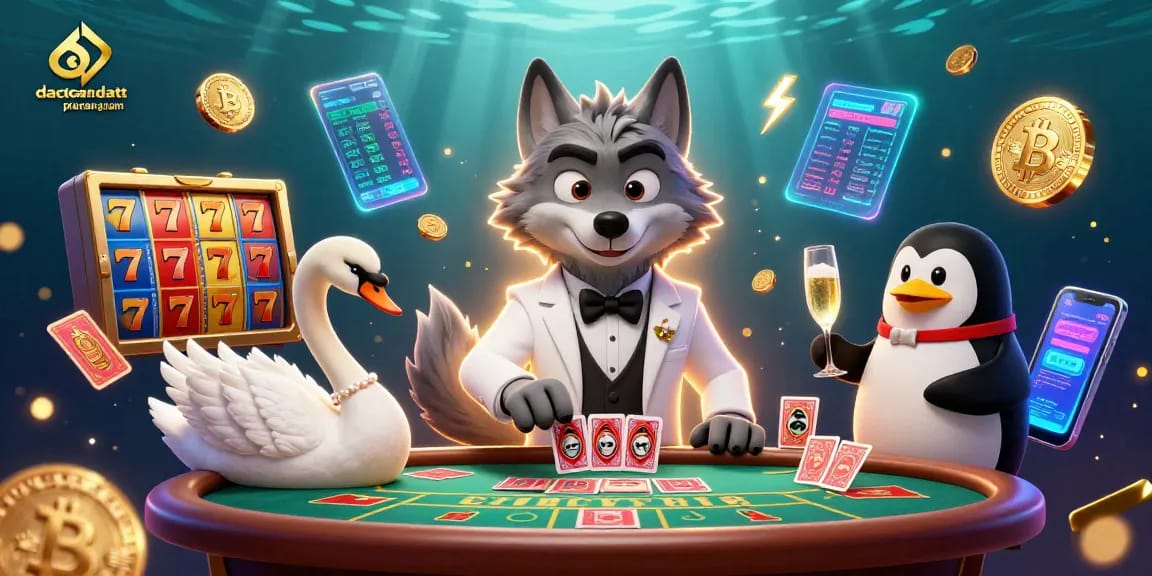 Win big with dacsandatphanrang com at an exciting casino scene featuring vibrant slot reels and enchanting characters.