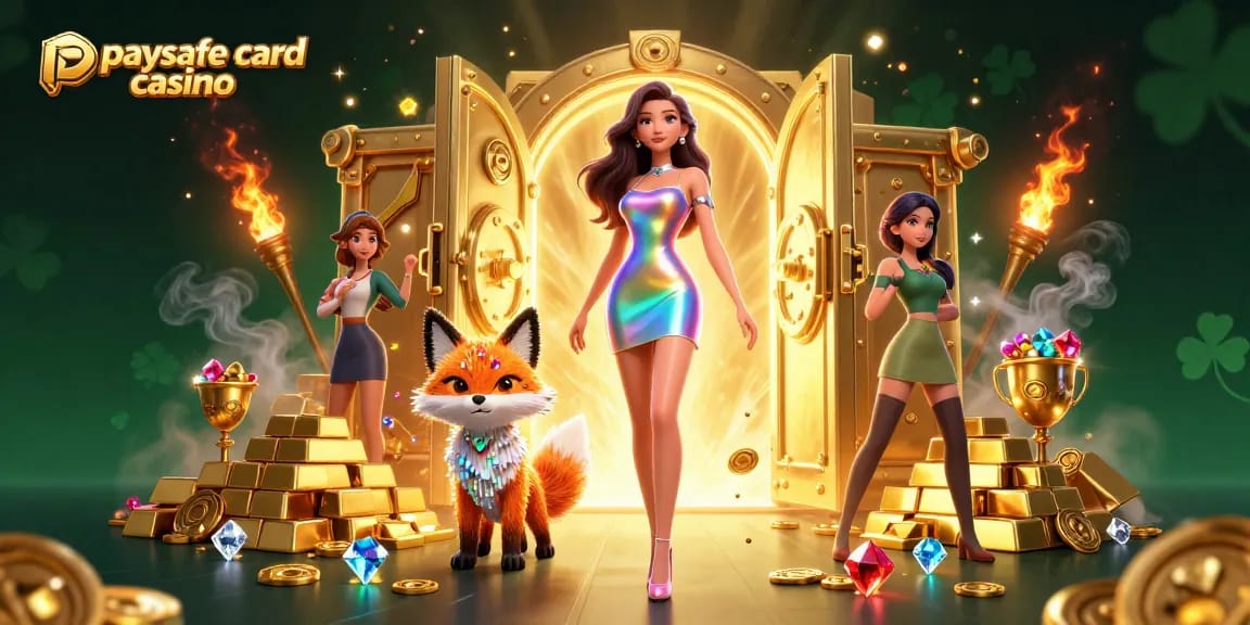 Erleben Sie den Nervenkitzel in einem Paysafe Card Casino mit lebhaften Spielen und aufregenden Gewinnen.
