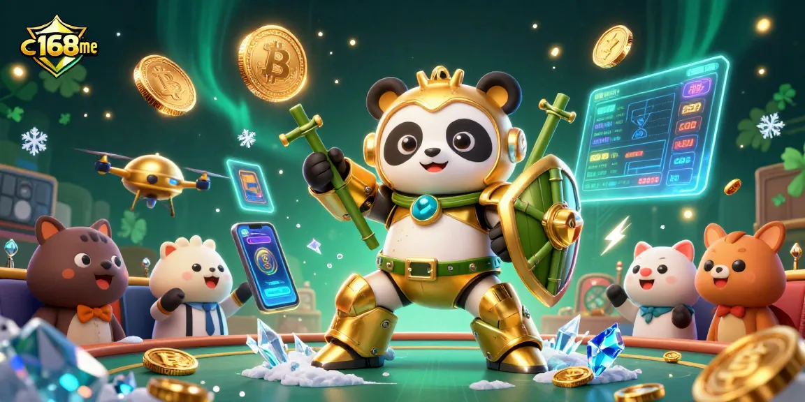 C168me tham gia vào cuộc chiến cá cược với robot chiến đấu và các đồng tiền ảo lấp lánh.