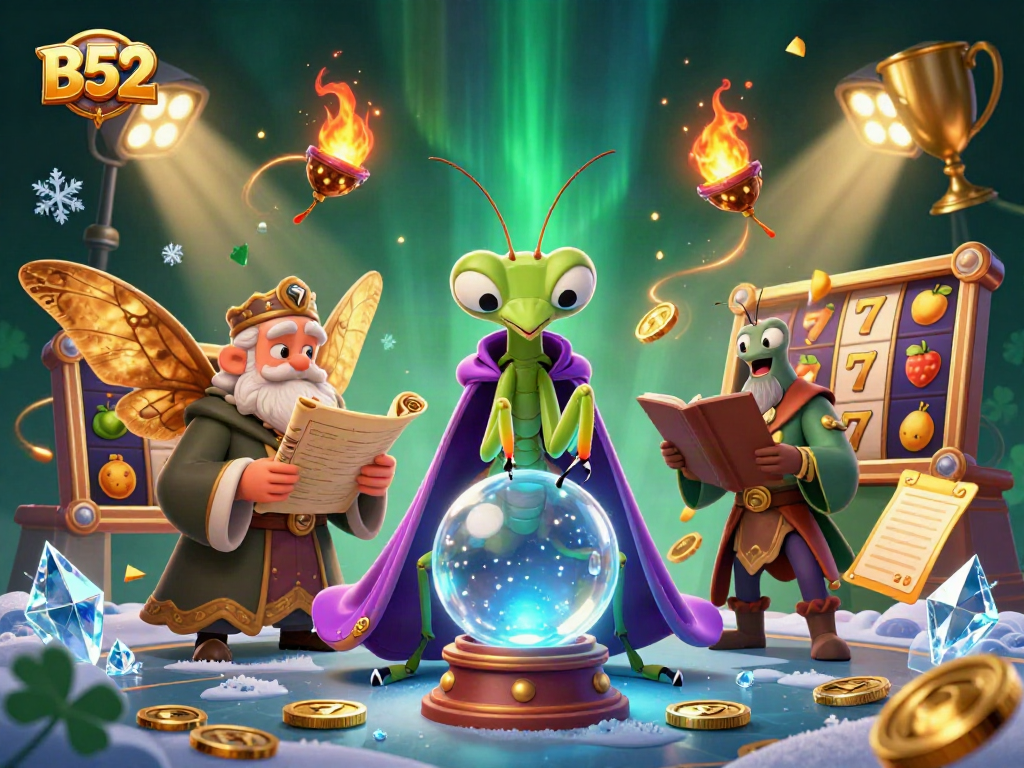 Engage in B52 casino action with fortune tellers and sparkling jackpots.