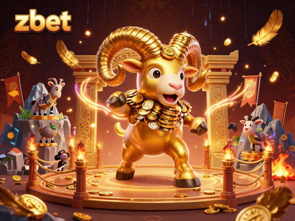 Engage in thrilling gameplay with zbet, featuring exciting casino scenes filled with gold and action.