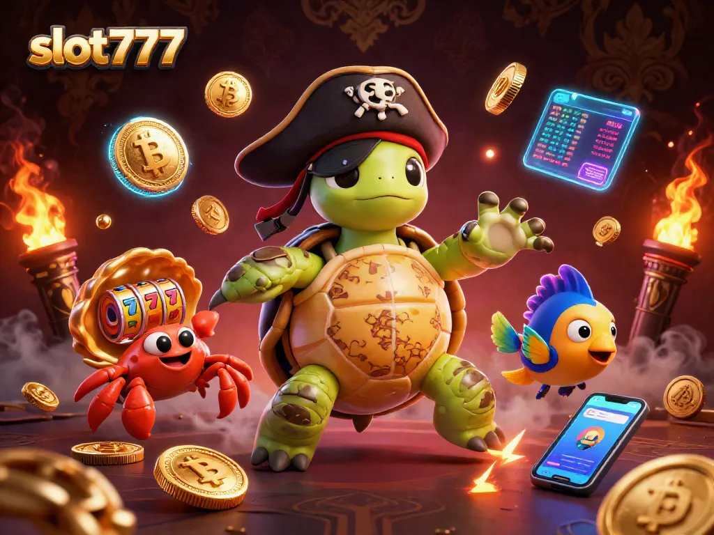 Mainkan slot777 dengan karakter unik dan elemen kasino yang seru!