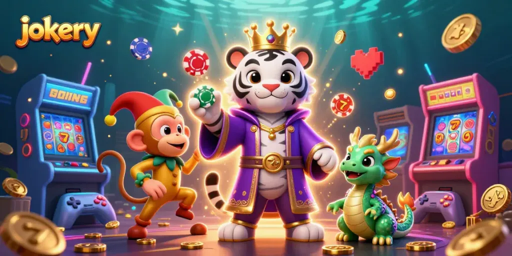 Experience thrilling gameplay at jokery casino with vibrant characters and exciting gaming features.