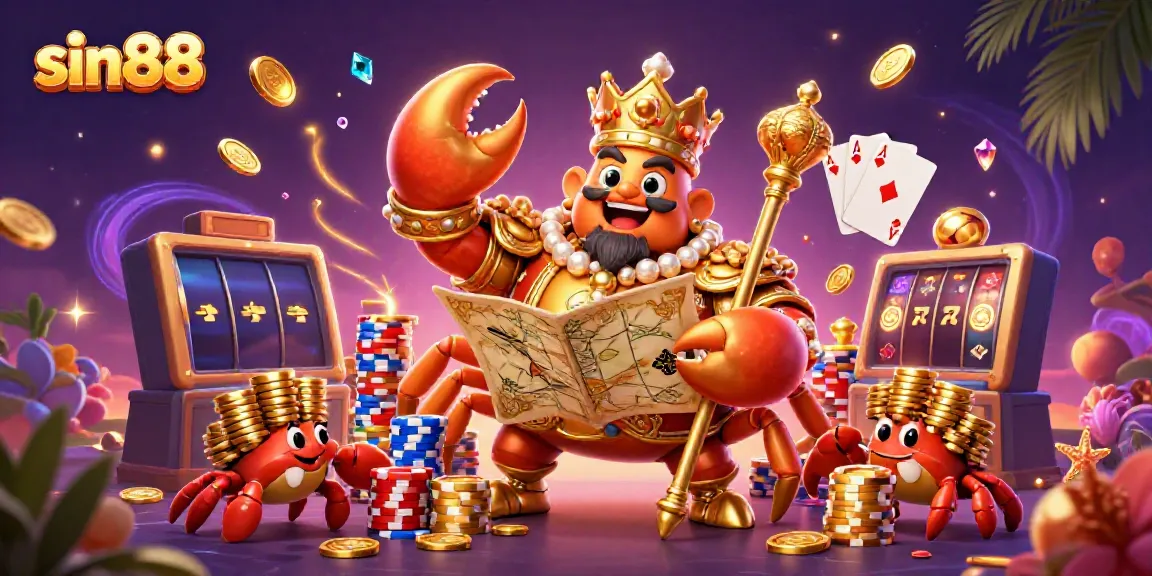 Experience exciting gameplay at sin88 with colorful casino elements and a vibrant atmosphere.