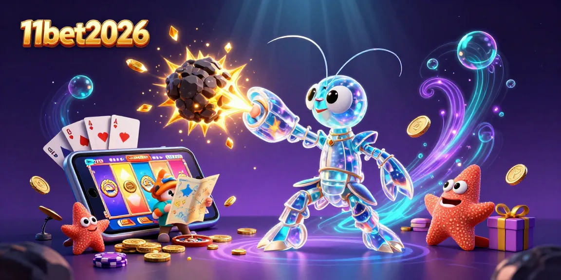 Engage with interactive games at 11bet2026, where vibrant slot reels and treasures await!