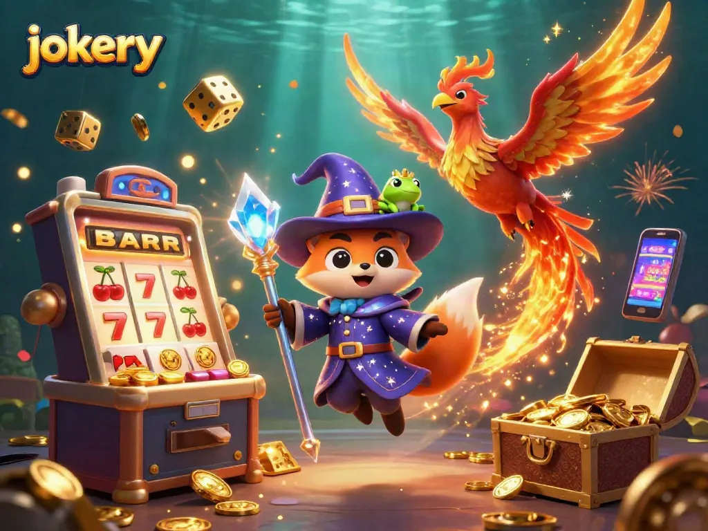 Experience thrilling action at jokery casino with dynamic characters and vibrant game elements.