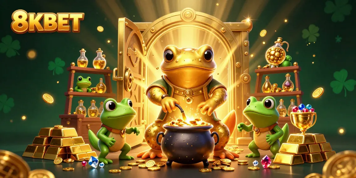 Experience thrilling wins at 8KBET with enchanting golden treasures and alchemical wonders.