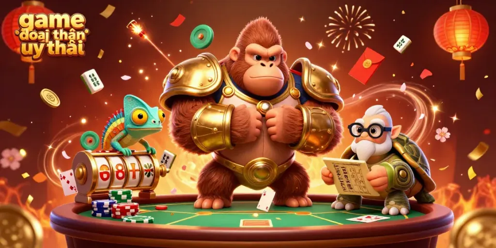 Experience exciting gameplay with game đổi thưởng uy tín as dynamic characters engage in thrilling casino action.