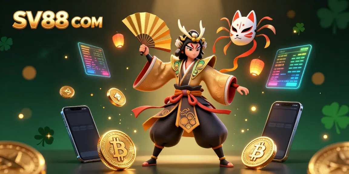Engage with SV88 COM and explore thrilling gaming dynamics featuring kabuki warrior characters and virtual currencies.