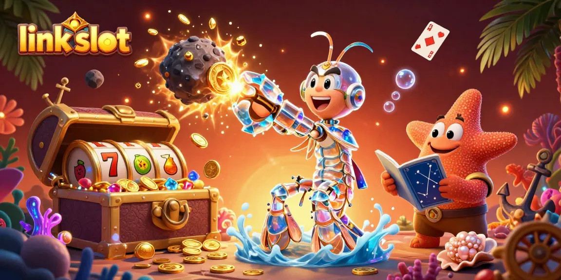 Slot link bermain dengan koin emas dan simbol buah yang mengesankan dalam ilustrasi 3D kreatif.