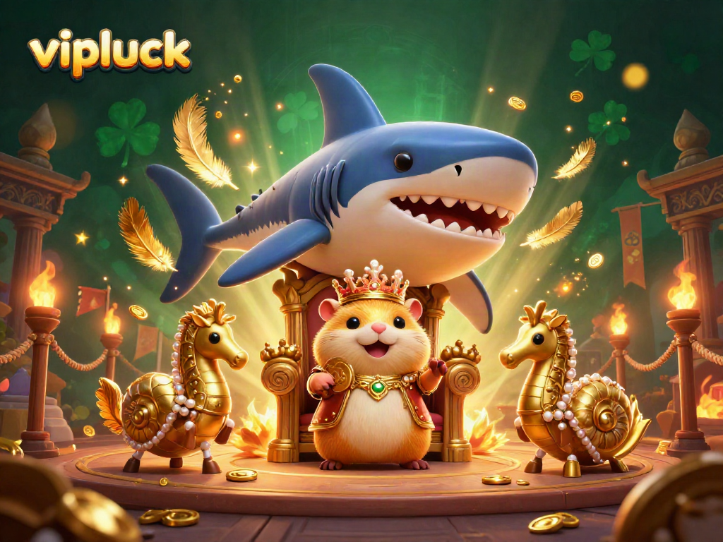 Experience exciting gaming at vipluck Casino with unique characters and vibrant action elements.