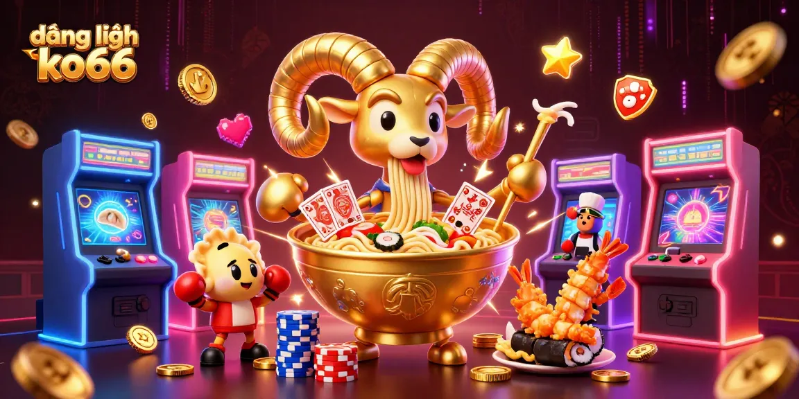 Experience thrilling action with đăng nhập ko66 as vibrant game characters engage in high-stakes gambling.