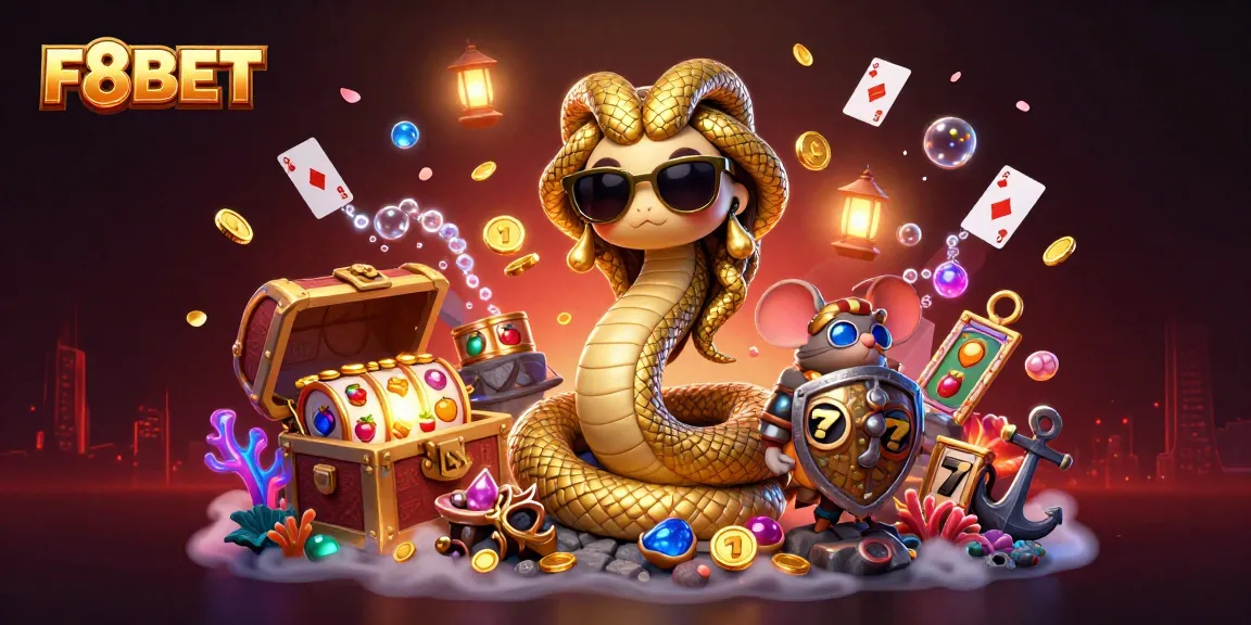 Spin and win at F8BET with vibrant 3D casino characters and thrilling game elements!