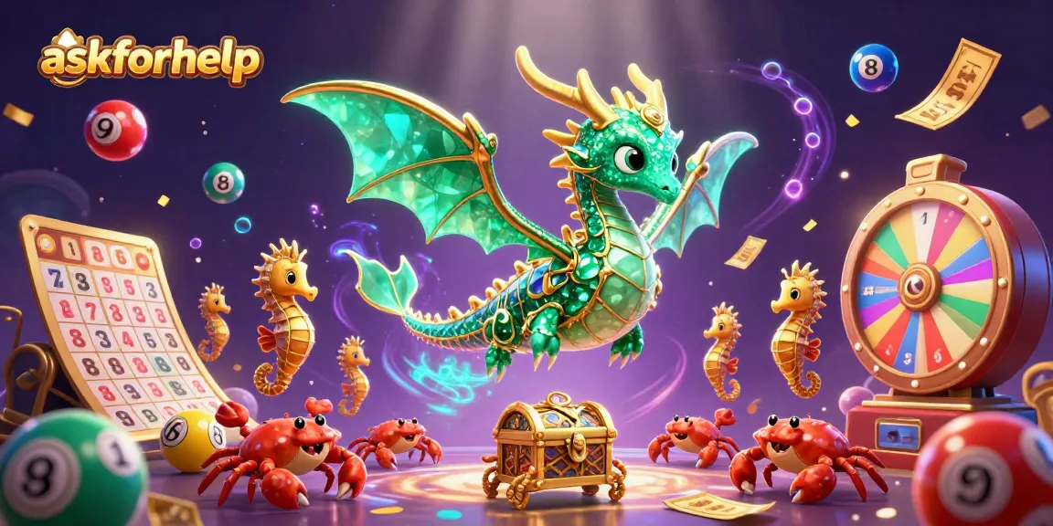 Elevate your gaming with the askforhelp sea dragon and vibrant casino elements.