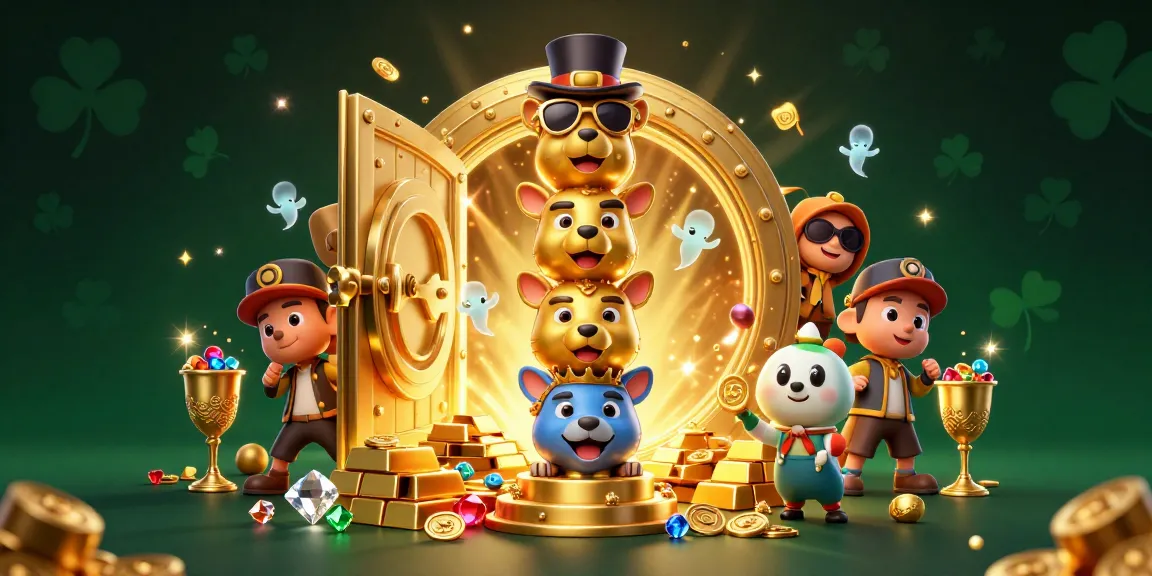 Engage with nhà cái qq88 in a vibrant 3D casino setting featuring wealth and excitement.