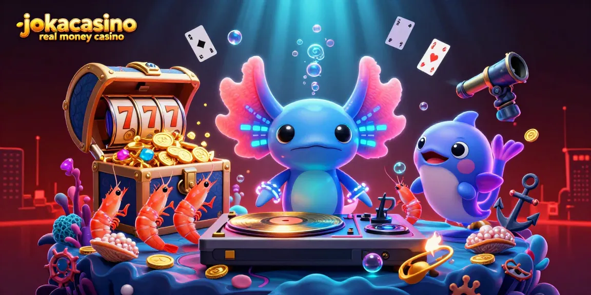 Experience thrilling fun at jokacasino real money casino with vibrant underwater games and dynamic creatures.